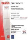 Bergmann Kord: Swiss certificate - ISO 9001:2015