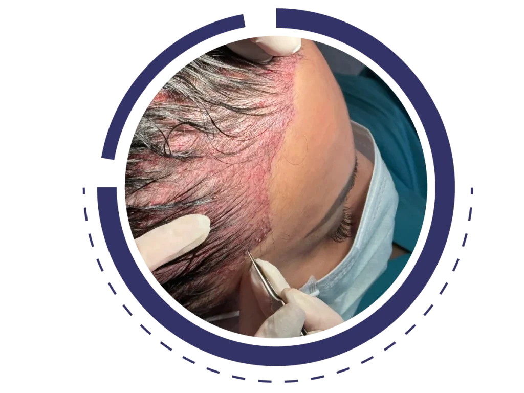 Μεταμόσχευση μαλλιών σε γυναίκα, διαδικασία επέμβασης